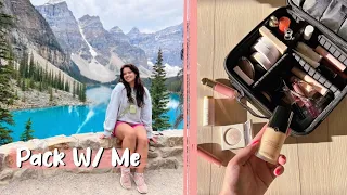 Pack A Makeup Bag W/ Me! 🏔 | Julia Adams