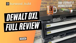 DEWALT DXL TOUGHSYSTEM 2.0 REVIEW - Modular Tool Storage Workstation