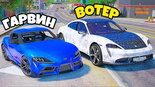 КУПИЛ НОВУЮ СУПРУ ! ШАШКИ НА ТАЙКАНЕ И СУПР - РЕАЛЬНАЯ ЖИЗНЬ 2.0 GTA 5  ⚡ГАРВИН