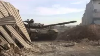 Tank vs. Sniper (real life) action