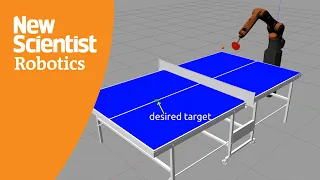 AI table tennis robot learned to play in just 90 minutes