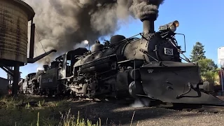 D&RGW K36 #487 - Climb To Cumbres Pass