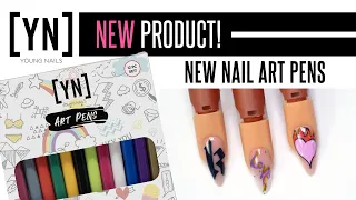 Drawing Designs with New Nail Art Pens