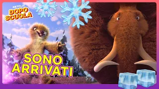 ARRIVANO MANFRED e SID con L'ERA GLACIALE 5 - In rotta di collisione 🦣🧊 Netflix DOPOSCUOLA