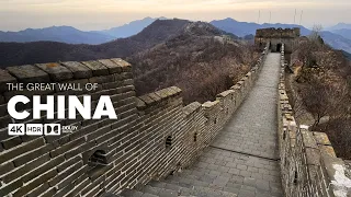 4K Wallking Tour - The Great Wall of China at Mutianyu -  PART ONE