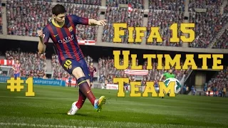 ФИФА 15 Ultimate Team #1(Начало длинного пути, Месси,и EA как всегда!)