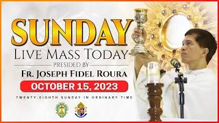 🔴 SUNDAY LIVE MASS TODAY OCTOBER 15, 2023 | 28th Sunday in Ordinary Time with Fr. Fidel Roura