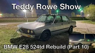 BMW E28 524td Rebuild Part 10 (M5 sway bar, Vogtland springs, brakes and etc.)