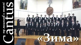 «Зима» - Эдуард Ханок. Хор мальчиков и юношей «Cantus» ДМШ им. Й. Гайдна