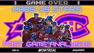 Canadiens vs Dallas Stars Post Game Recap - Jan 2, 2024 | Game Over: Montreal