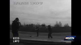 KSP releases video of shootout between police, suspect outside West Buechel Walmart