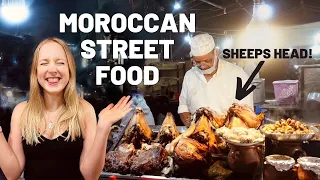 LOCAL vs TOURIST?! Marrakesh Street Food...WHICH IS BETTER?! Moroccan market food tour!