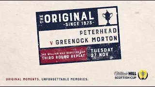 Peterhead 0-3 Greenock Morton | William Hill Scottish Cup 2018-19 – Third Round Replay