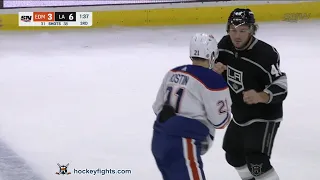 Klim Kostin vs Brendan Lemieux Jan 9, 2023