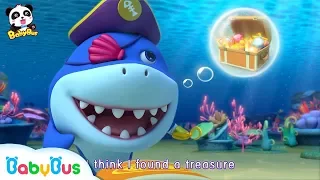 Pirate Shark Vs Monster Police Truck | Shark Song | Nursery Rhymes | Kids Songs | BabyBus