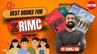 Best Books for RIMC Entrance Exam Preparation - By Suraj Sir |RIMC Books 2024 #RIMC_Books #doa #rimc