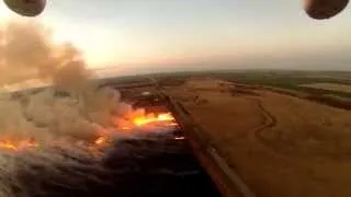 Aerial Footage of a Controlled Fire (DJI Phantom with GoPro)