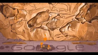 Google dooodle's  for 26th anniversary of the Grotte Chauvet Discovery - www.HTO.tv