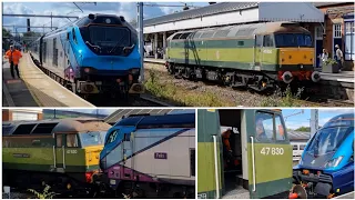 Drama as green Class 47 rescues failed Class 68 😲 📷