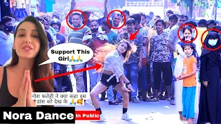 Bollywood Dance In Public | Nora Fatehi Reaction | Gone Fire 🔥 | Prank In Public | Razmiya