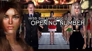 Miss Sim Universe 2013 - Opening Number