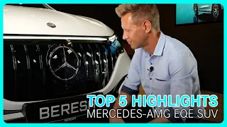 TOP 5 Highlights! Mercedes-AMG EQE SUV (Review & Test) | Der ALLERERSTE eSUV von Mercedes-AMG!