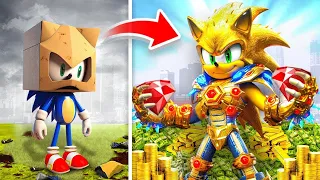 $1 To $1,000,000 SONIC In GTA 5!