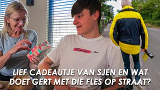 Sjen geeft een lief cadeautje en wat doet Gert?? #vlog67