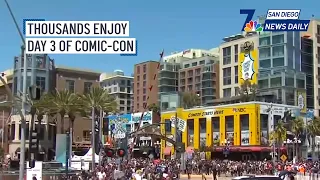 Thousands enjoying third day of Comic-Con 2023 | San Diego News Daily | NBC 7 San Diego