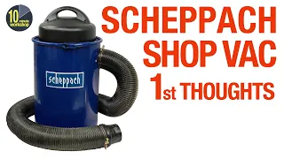 Scheppach 50 litre Shop Vac [video #366]