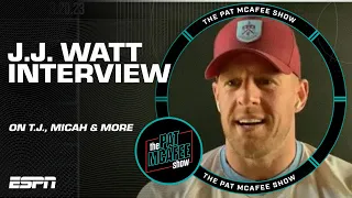 J.J. Watt hypes up brother T.J., praises Micah Parsons & more [FULL INTERVIEW] | The Pat McAfee Show