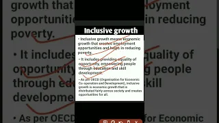 Inclusive growth | current affairs |#shorts |#uppsc |#bpsc |#upsc |#economics |#inclusivegrowth |