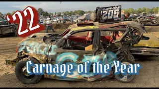 2022 Carnage of the Year - Demolition Derby Hard Hits