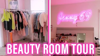 BEAUTY ROOM TOUR!!