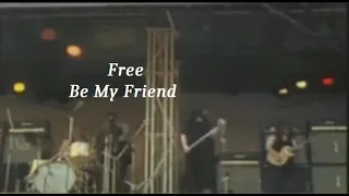 Free ~ Be My Friend ~ 1970 ~ Live Video,  At the Isle of Wight, Different Camera Angles