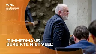 'Ik denk niet dat Timmermans veel mensen overtuigd heeft'