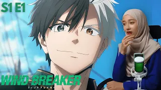 SAKURA Arrives At Furin🔥| Wind Breaker S1 Ep 1 Reaction!!