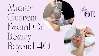 Behind The Scenes Of My Professional Microcurrent Facial On @beautybeyond40