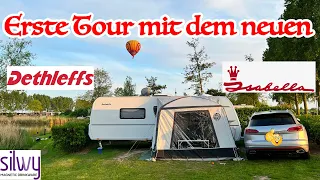 Eiland van Maurik#Dethleffs Beduin Scandinavia 690 BQT#Isabella Air X-Tension#Camping#Niederlande