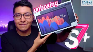 Samsung Galaxy Tab S7 Plus+  |  Unboxing en Español