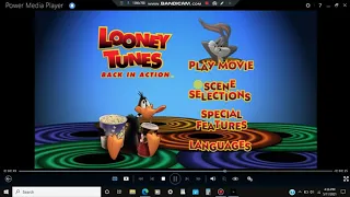 Looney Tunes: Back in Action-The Movie 2003 DVD Menu Walkthrough