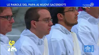 Le parole del Papa ai nuovi sacerdoti