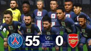 FIFA 23 - What if fifa23 world class players joined PSG to play against Arsenal UCL FINAL | PS5