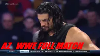 roman reigns vs Bubba Ray Dudley Smackdown 24 March 2016 full match