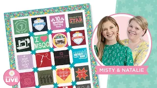 REPLAY: Join Misty and Natalie and learn how to turn your favorite T-shirts into a terrific quilt!