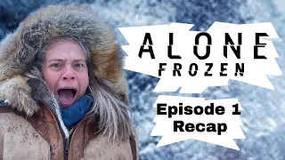 Alone FROZEN season 1, episode 1 Recap | Woniya Thibeault
