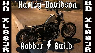 Harley-Davidson Sportster XL883R Bobber Build on a Budget