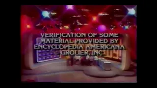 Jeopardy Credit Roll 5-17-1991