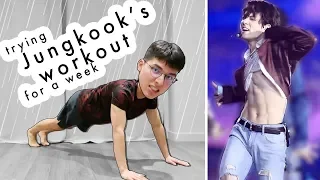I tried following Jungkook's workout routine for a week
