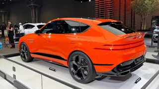 2025 GENESIS GV80 Coupe Concept EXTERIOR First Look in 4K - at New York Auto Show 2023